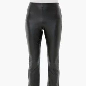 Tuckernuck Black Faux Leather Ashford Pants